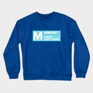 Moonstone Gemstone Crewneck Sweatshirt